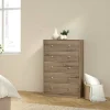 Cassettiera Contessa, 30x72 h108 cm, Rovere<Dmora Best Sale