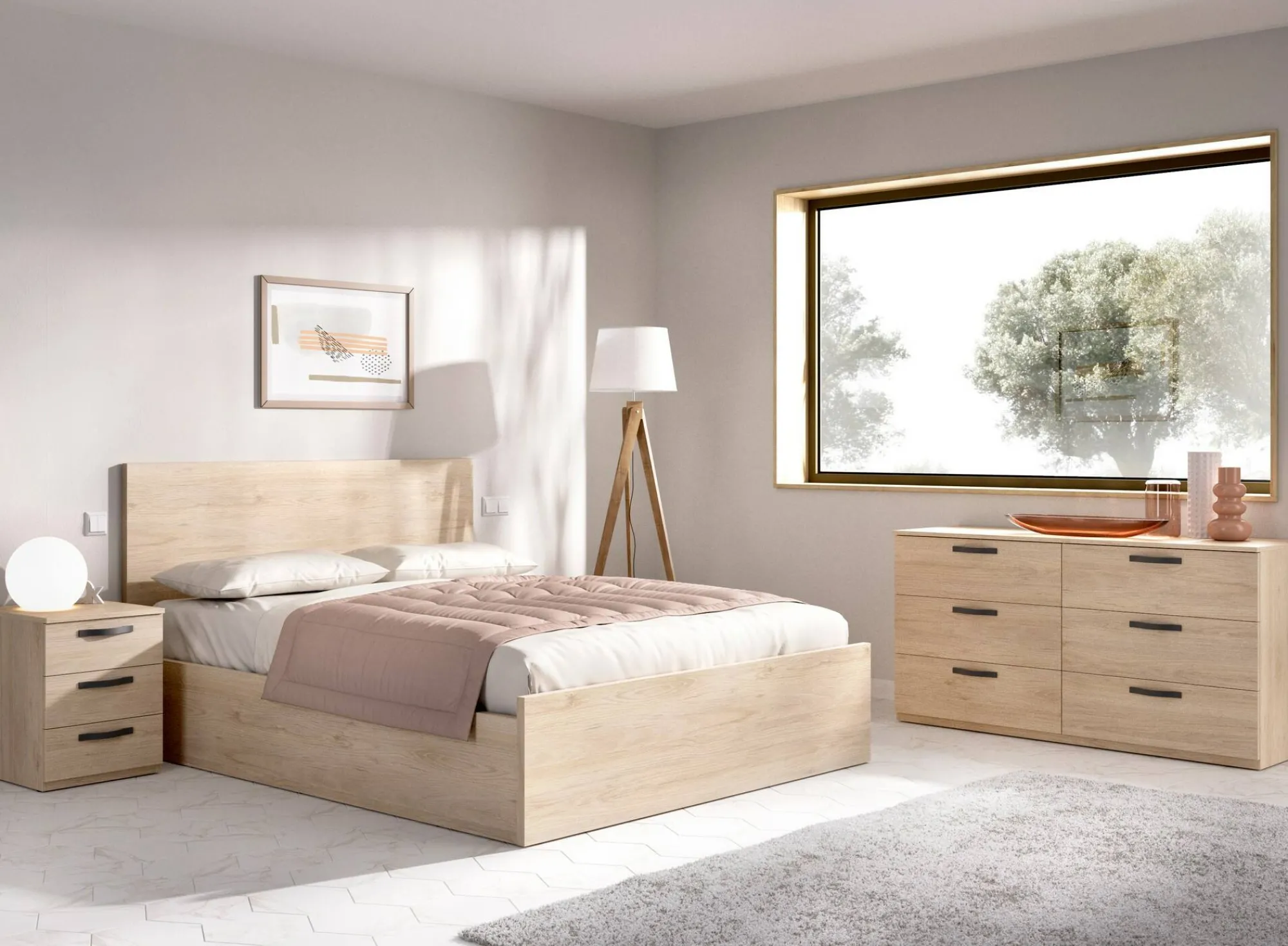 Cassettiera Dbus, 140x45h72 cm,<Dmora Fashion