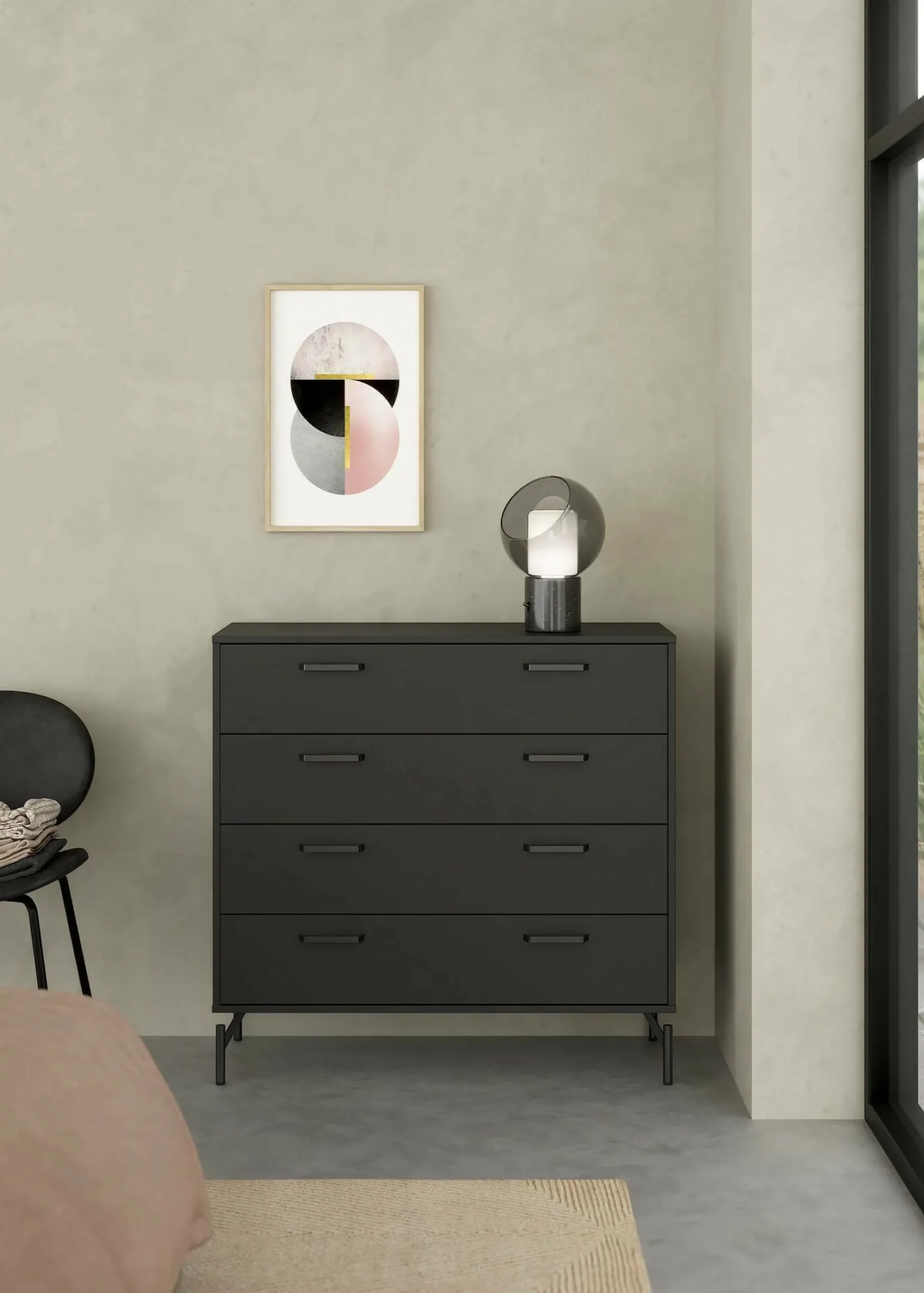 Cassettiera Drinald, 40x99 h96 cm,<Dmora Online