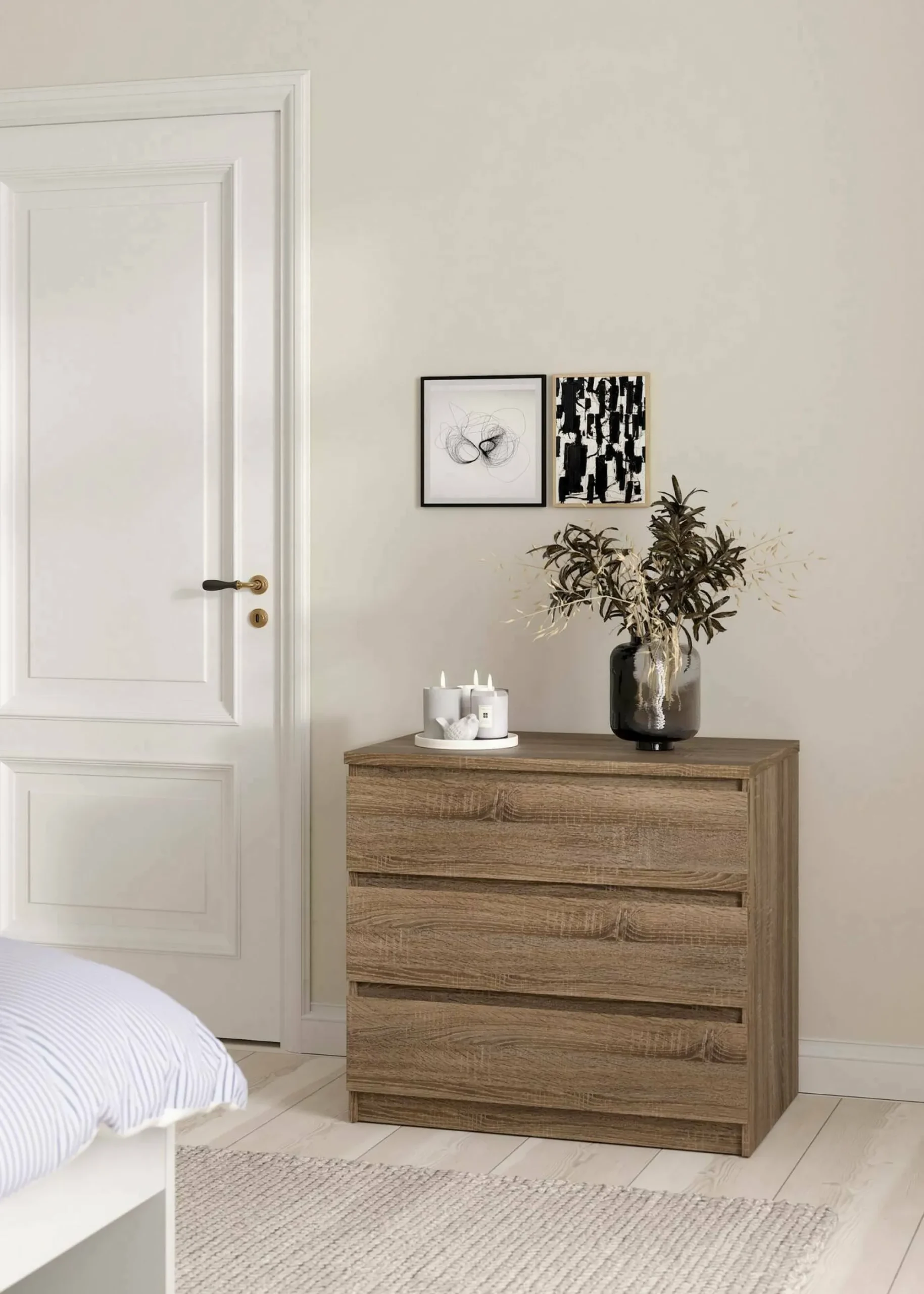 Cassettiera Drocc, 50x77 h68 cm,<Dmora Best Sale