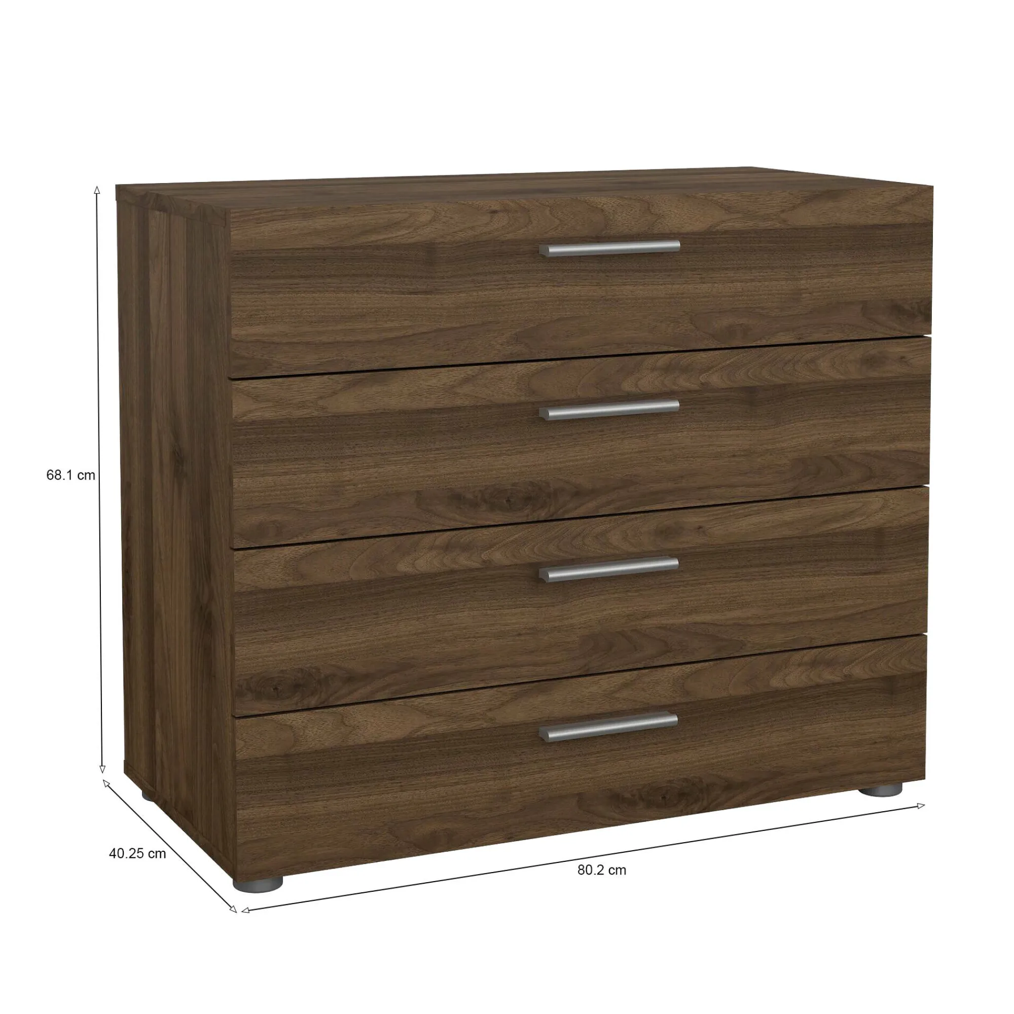Cassettiera Droff, 40x80 h68 cm,<Dmora Hot