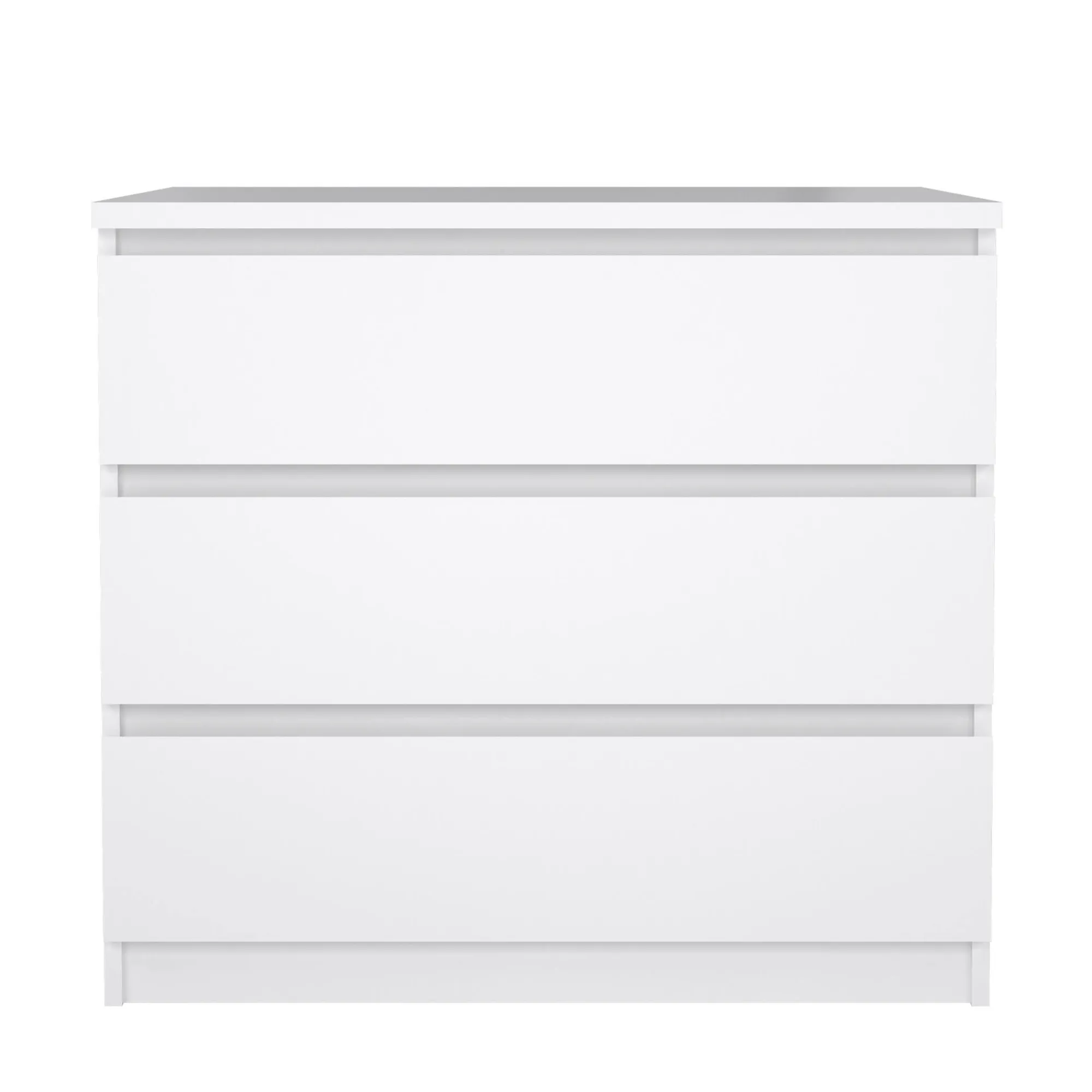 Cassettiera Kajiki, 50x77 h68 cm, Bianco<Dmora Hot