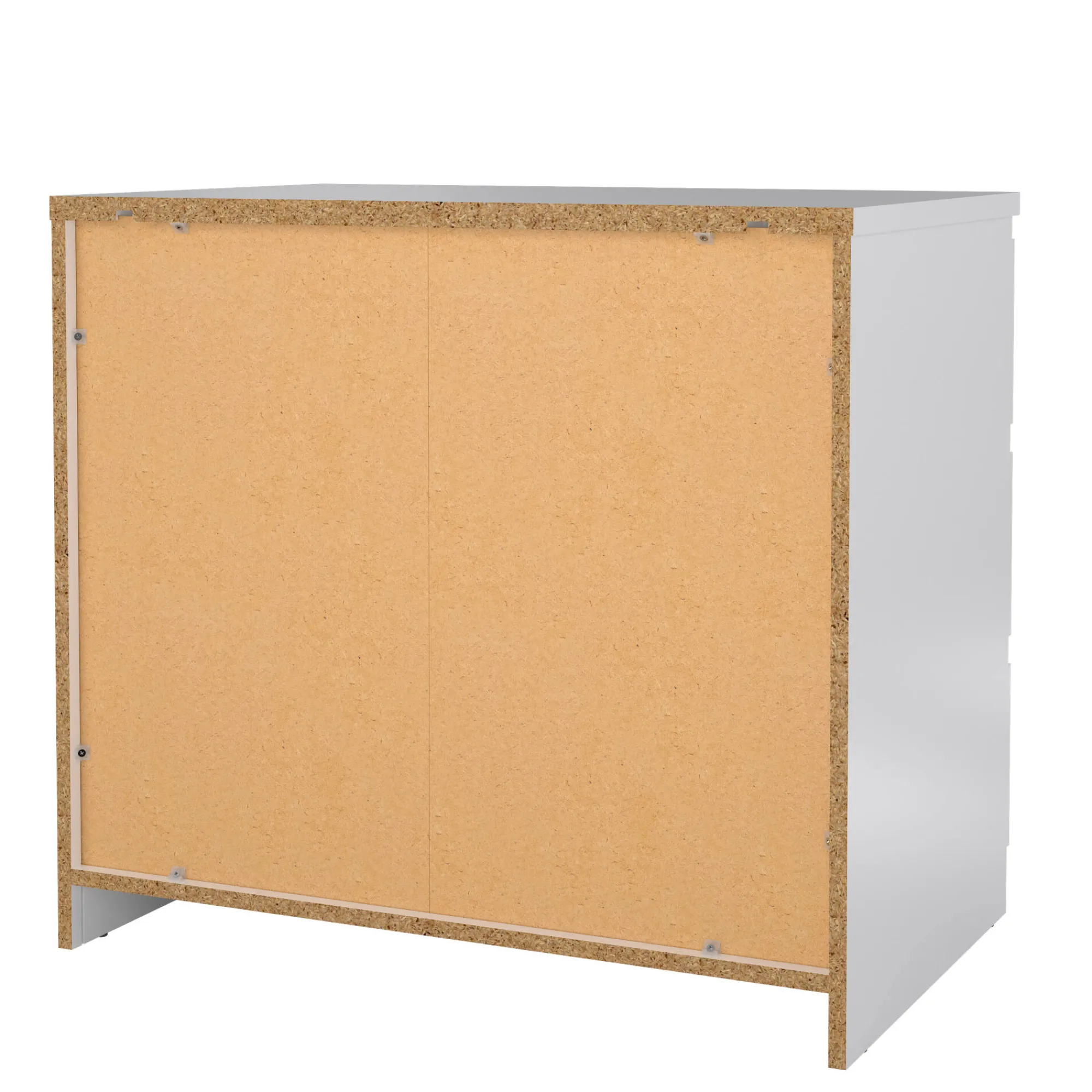 Cassettiera Kajiki, 50x77 h68 cm, Bianco<Dmora Hot