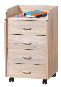 Cassettiera Kiel, Settimino multiuso, Comò camera da letto, Mobile con cassetti, 40x36 h65 cm,<Dmora Discount