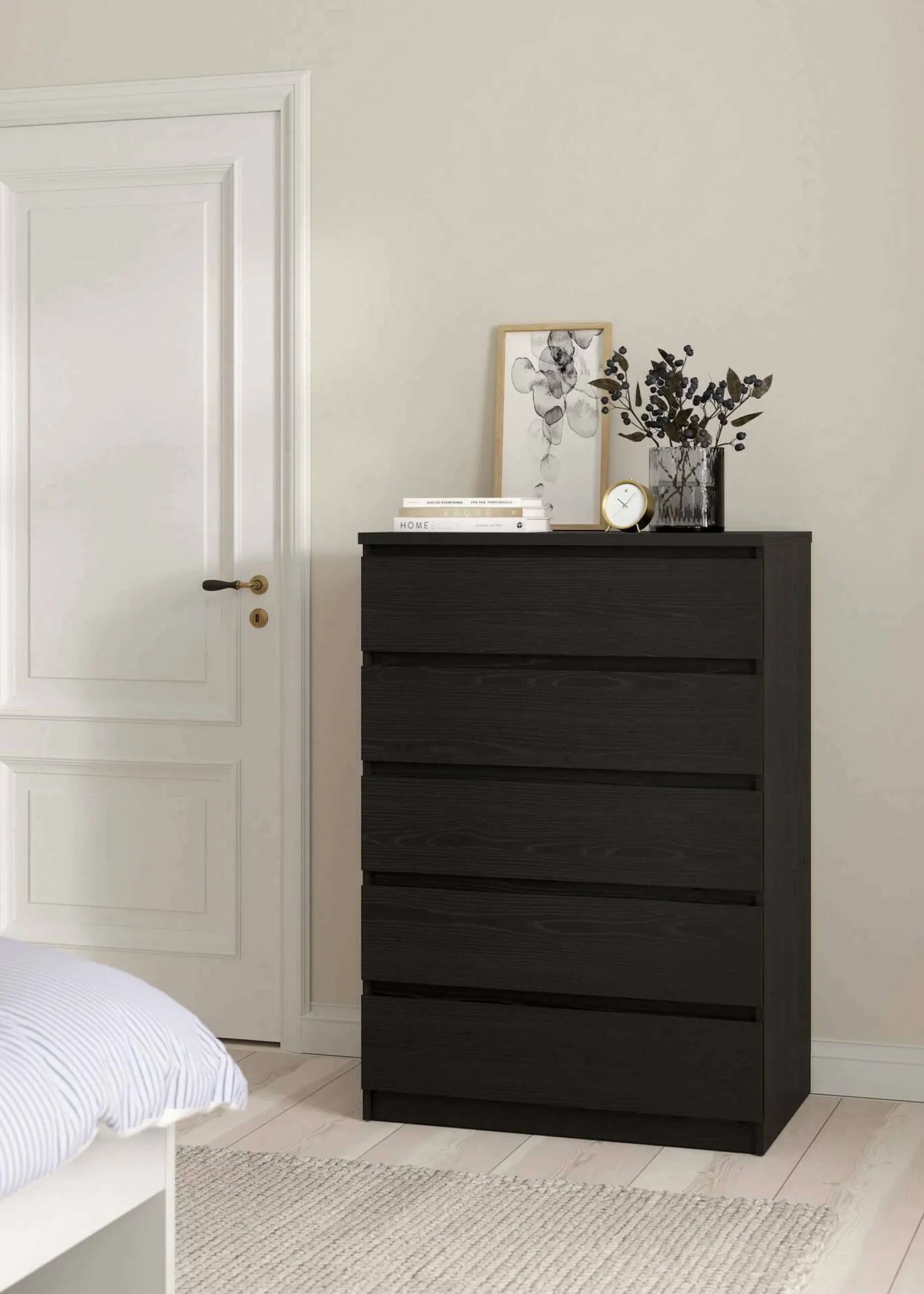 Cassettiera Lucy, 77x50 h111 cm,<Dmora Shop