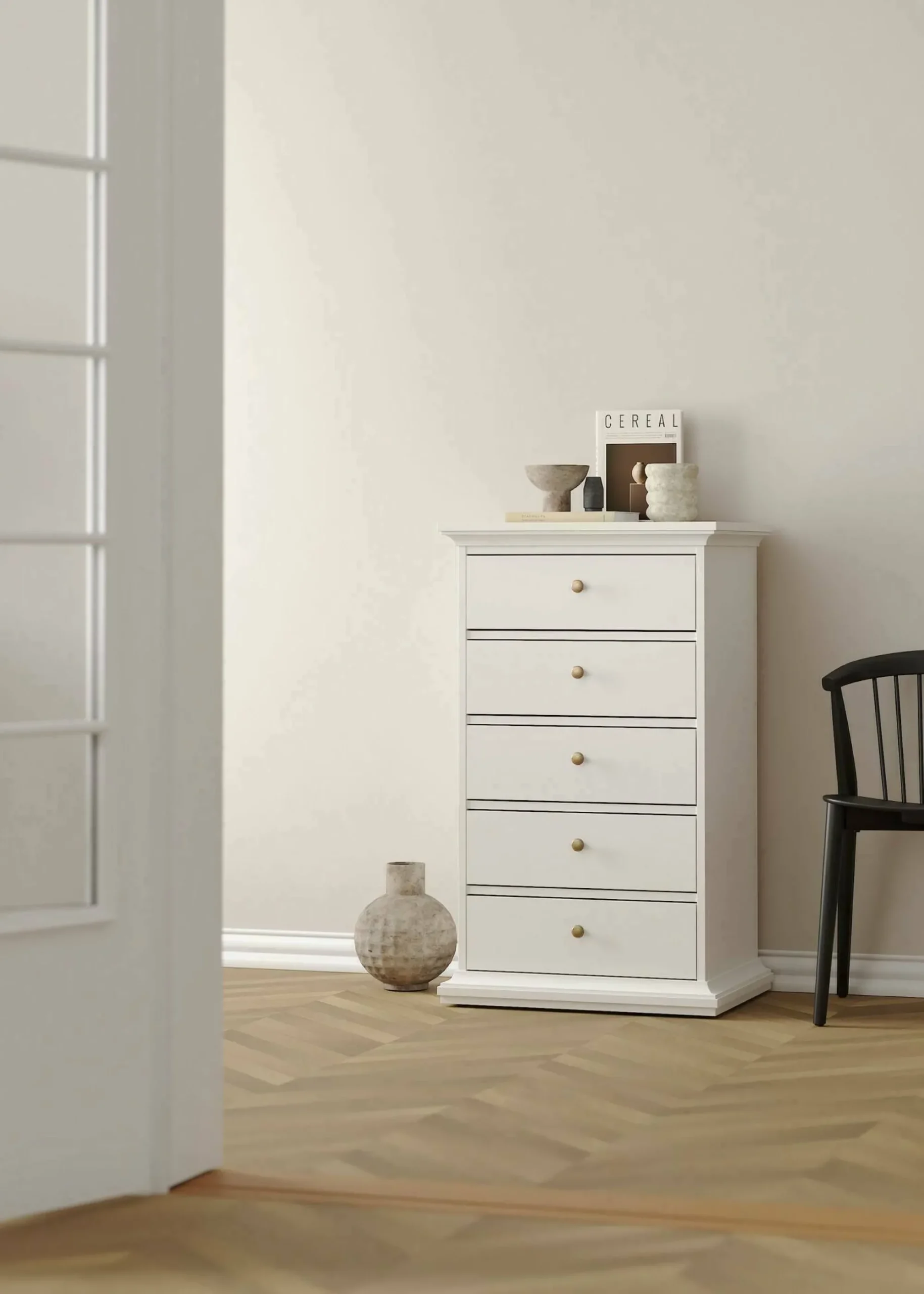 Cassettiera Pechino, 63x49 h105 cm,<Dmora Clearance
