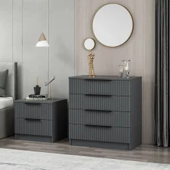 Cassettiera Vicente, 72x42 h77 cm,<Dmora Outlet