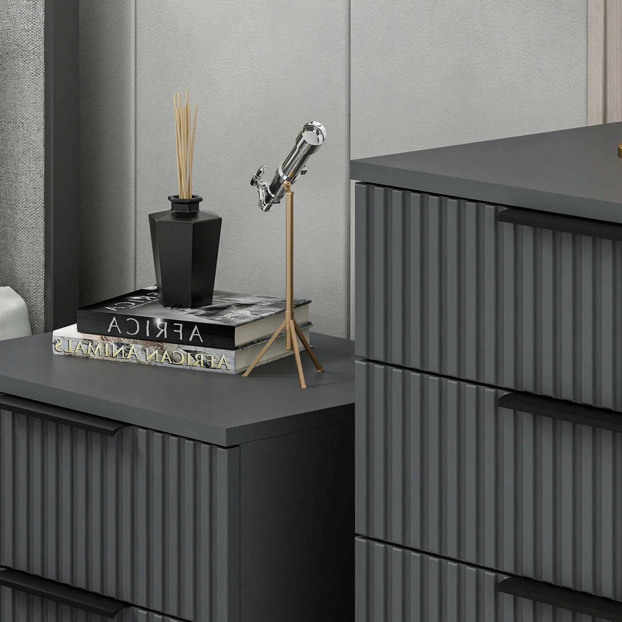 Cassettiera Vicente, 72x42 h77 cm,<Dmora Outlet