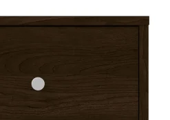 Comodino a un cassetto, colore marrone, cm 37.9 x 48.4 x 30.1<Dmora Online