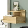 Comodino Aviatico, 40x36h32 cm,<Dmora Discount