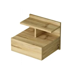 Comodino Aviatico, 40x36h32 cm,<Dmora Discount