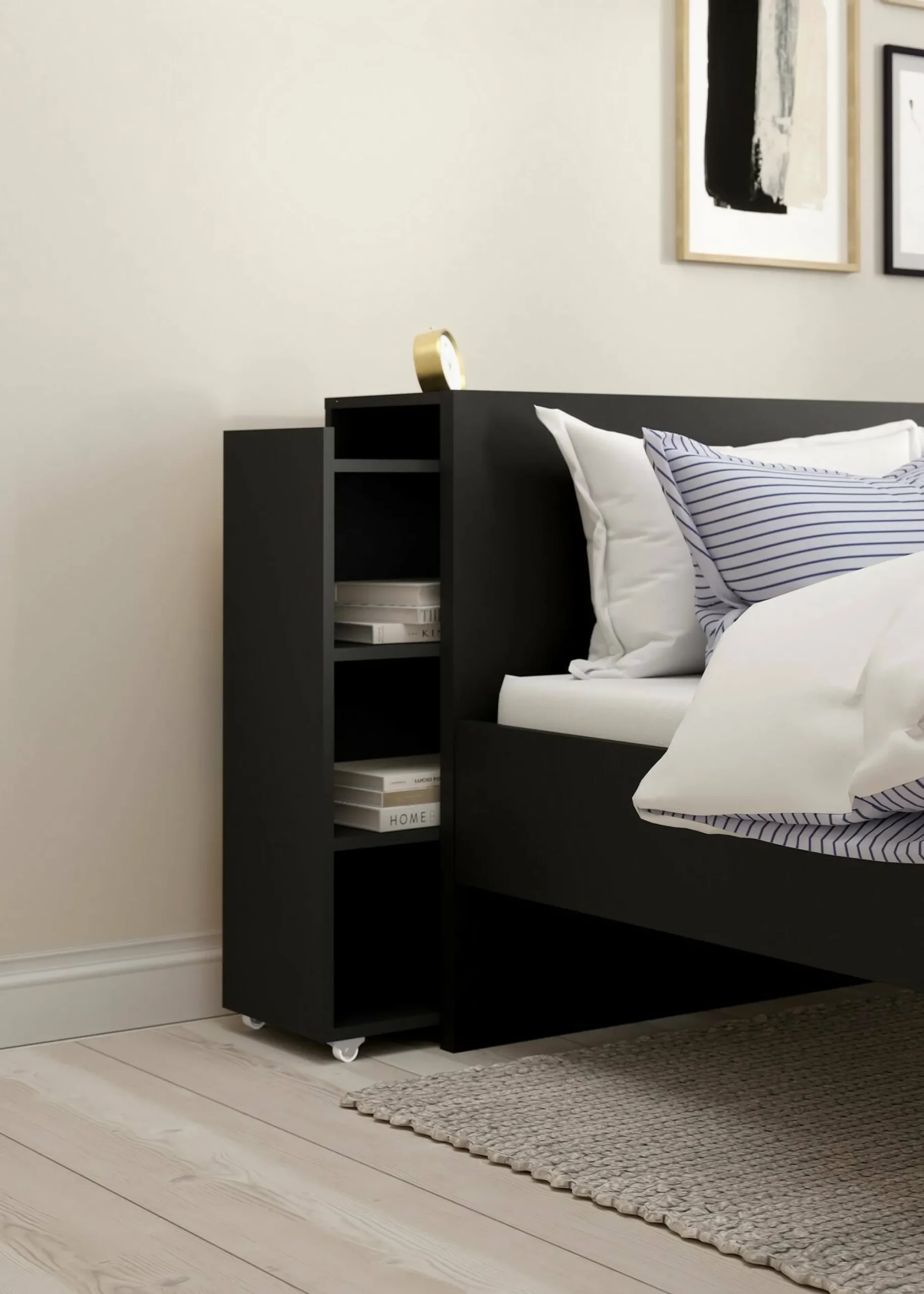 Comodino Drozzon, 145x26 h80 cm,<Dmora Cheap