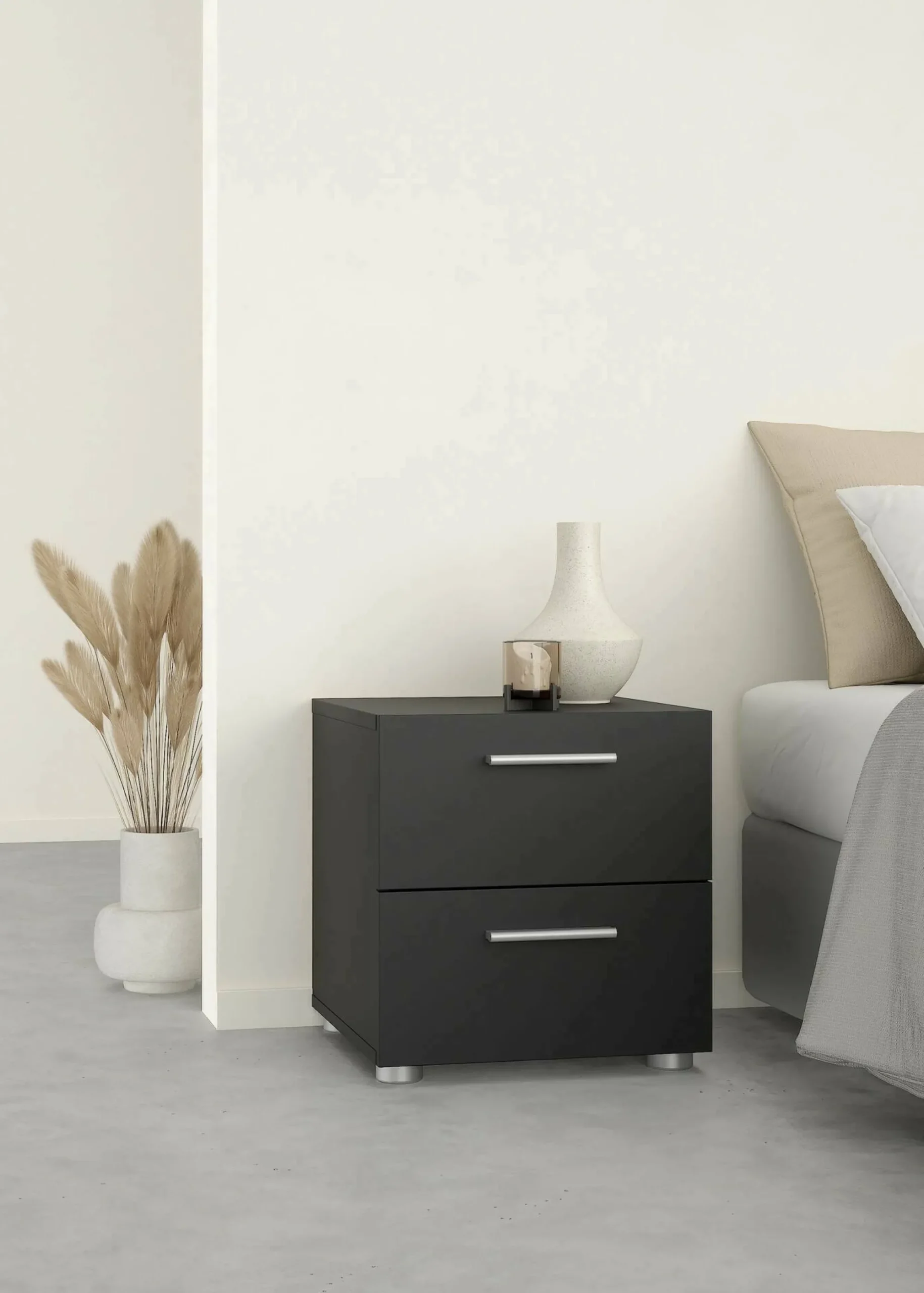 Comodino Fedora, 40x40 h42 cm,<Dmora Discount