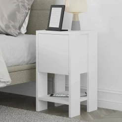 Comodino Filippa, 30x30h55 cm,<Dmora Cheap
