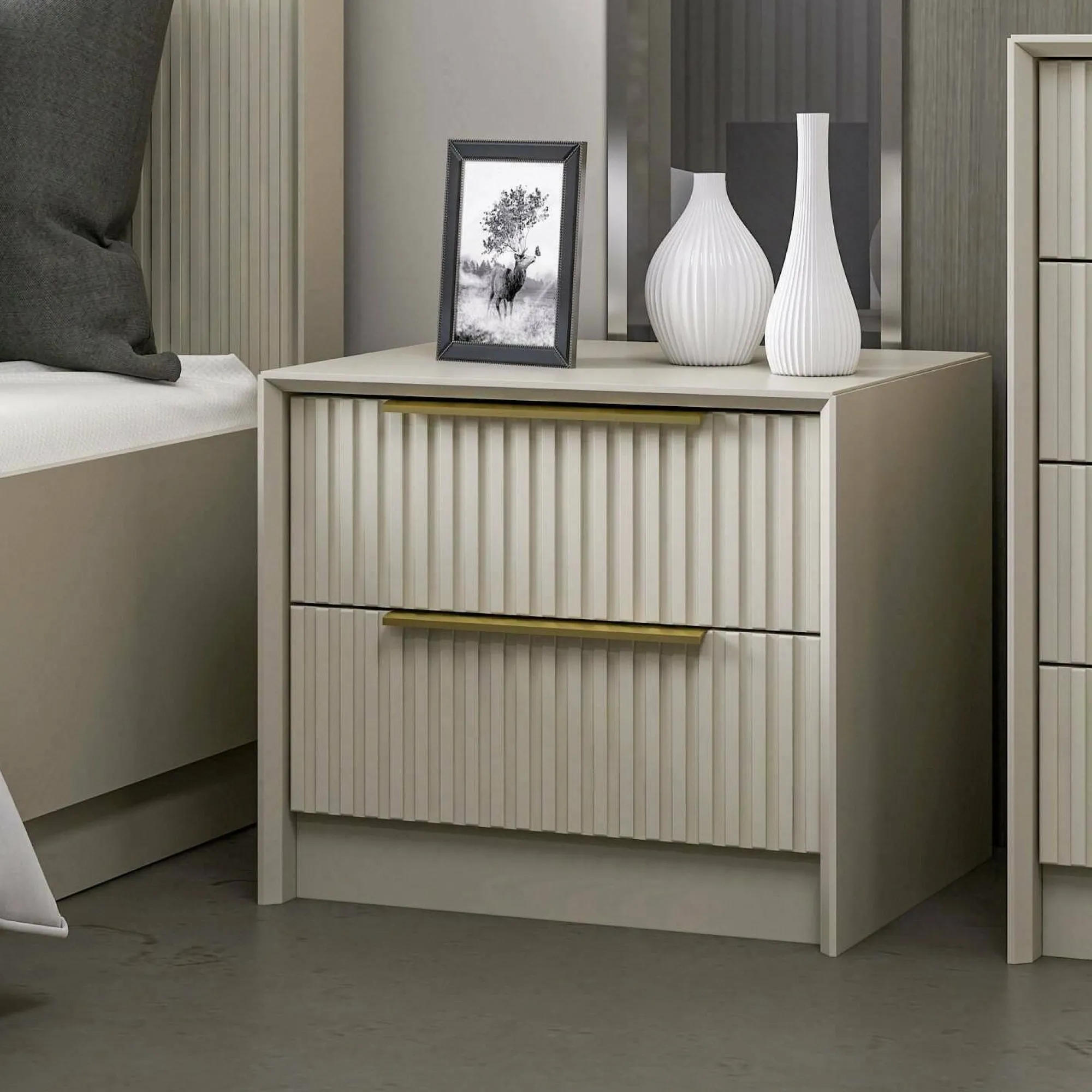 Comodino Moke, 53x45 h45 cm,<Dmora Hot