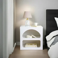 Comodino Nara, 50x38h50 cm,<Dmora Outlet