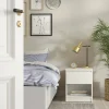 Comodino Scolastica, 40x40 h50 cm, Bianco<Dmora Fashion