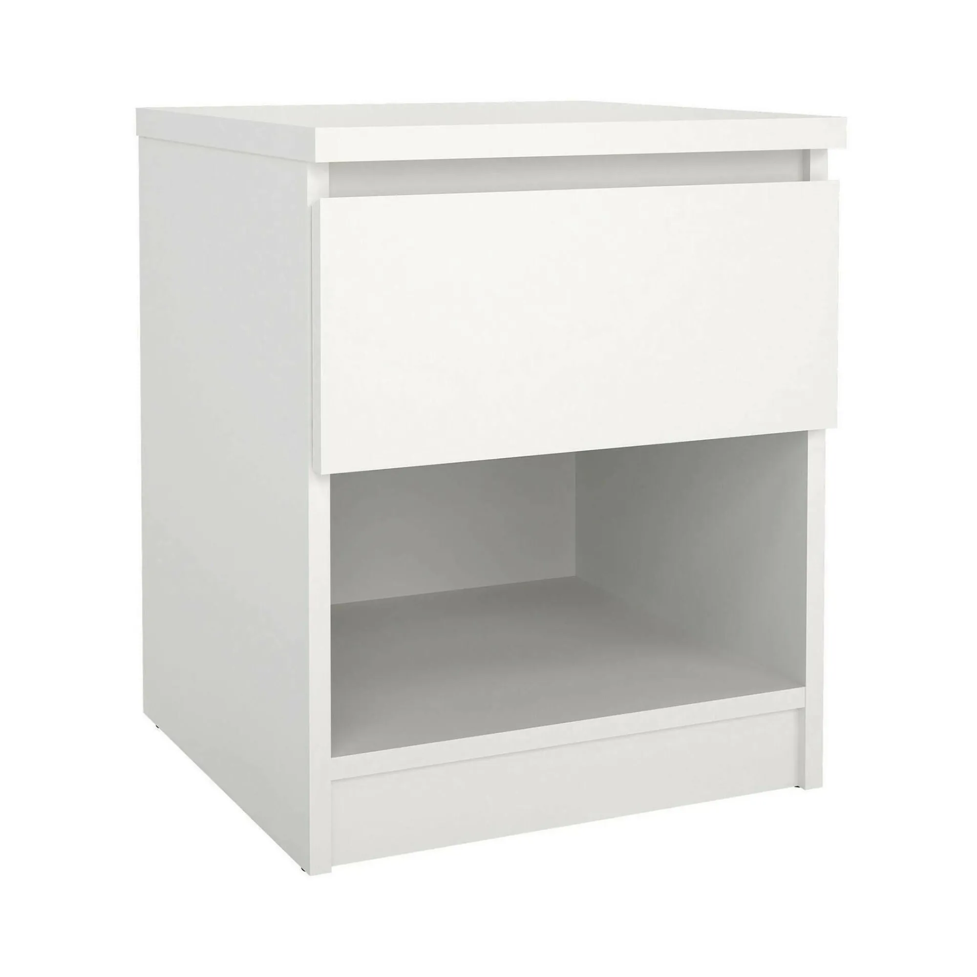 Comodino Scolastica, 40x40 h50 cm, Bianco<Dmora Fashion
