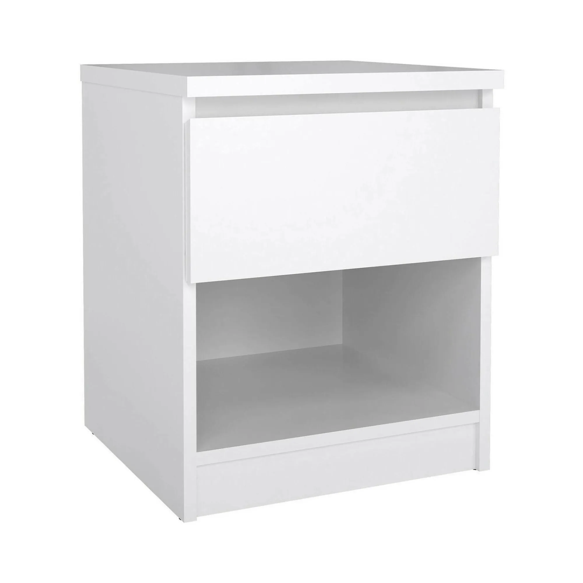 Comodino Scolastica, 40x40 h50 cm, Bianco<Dmora Best