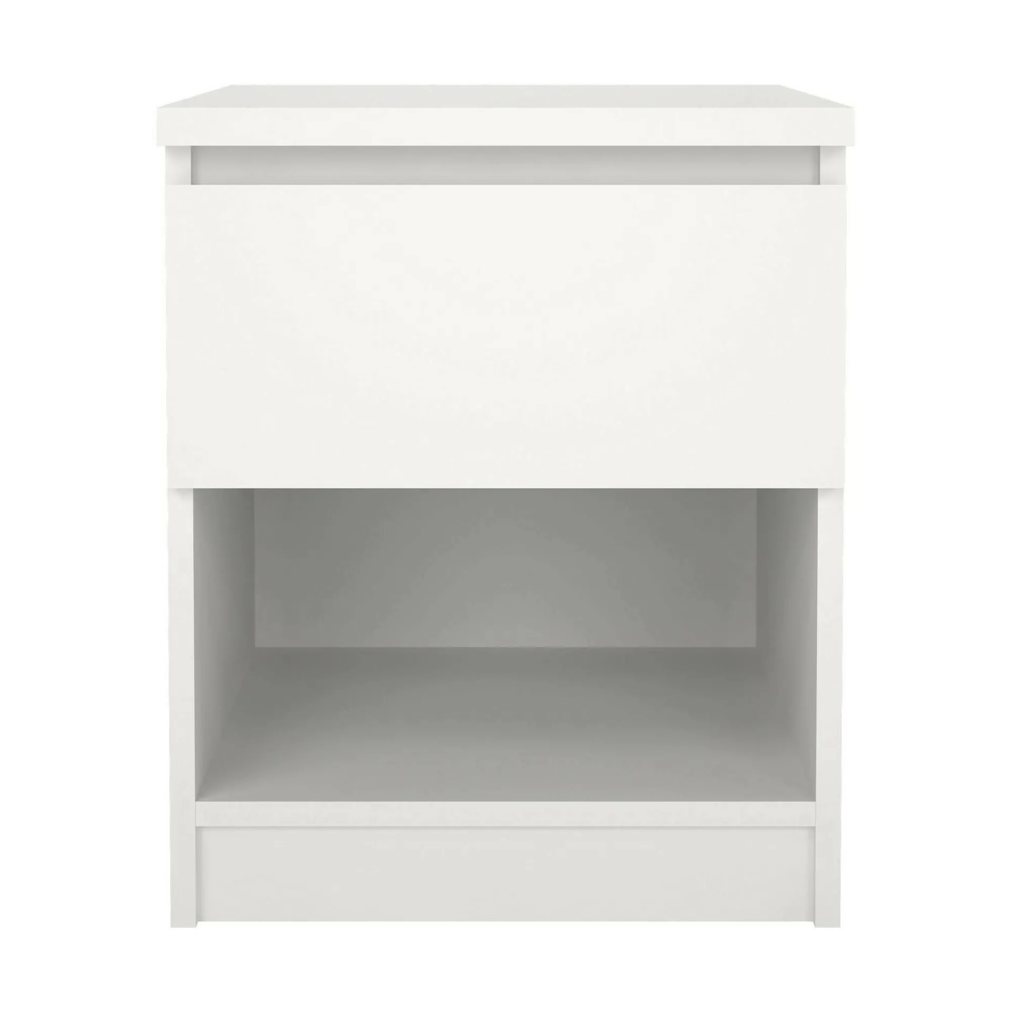 Comodino Scolastica, 40x40 h50 cm, Bianco<Dmora Fashion