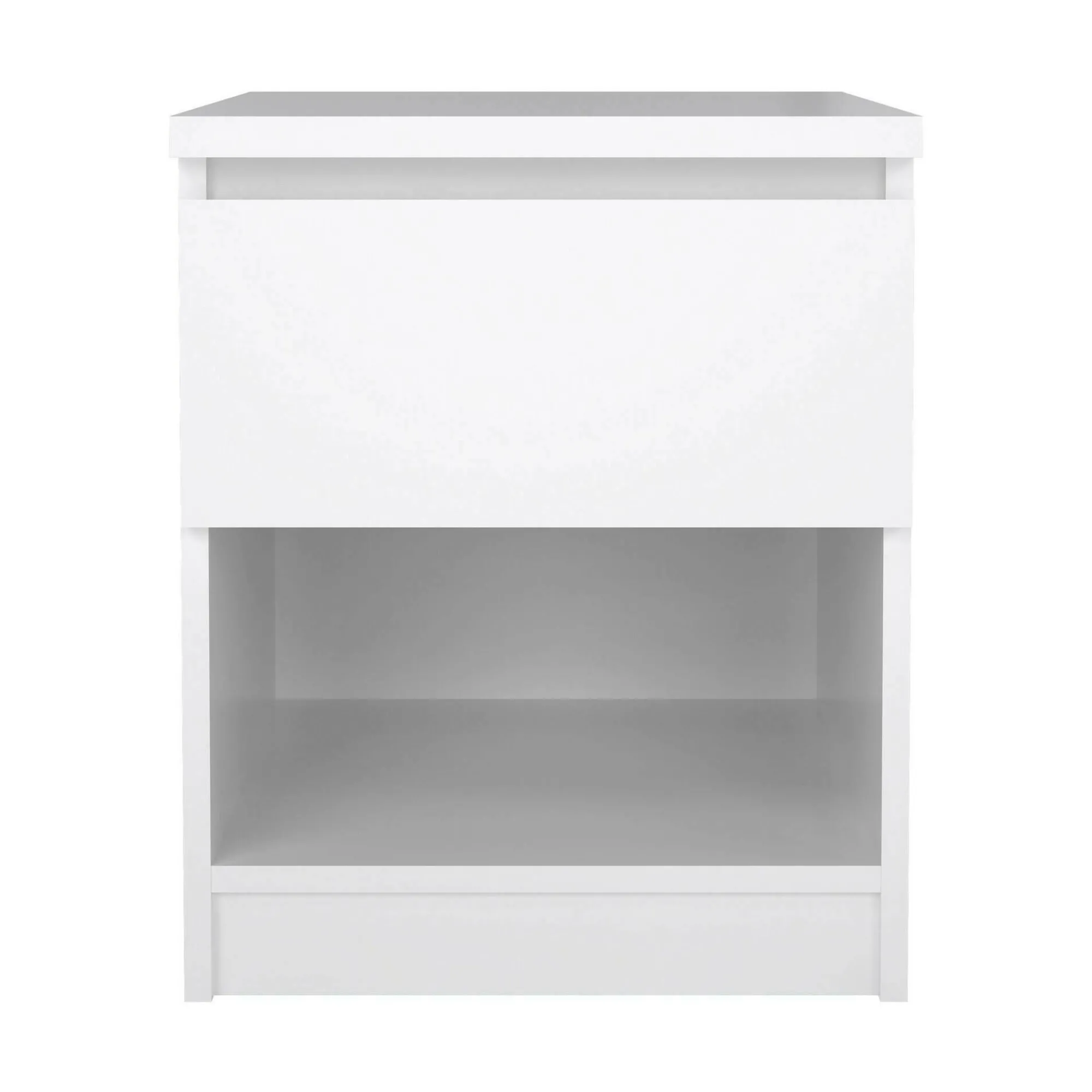 Comodino Scolastica, 40x40 h50 cm, Bianco<Dmora Best