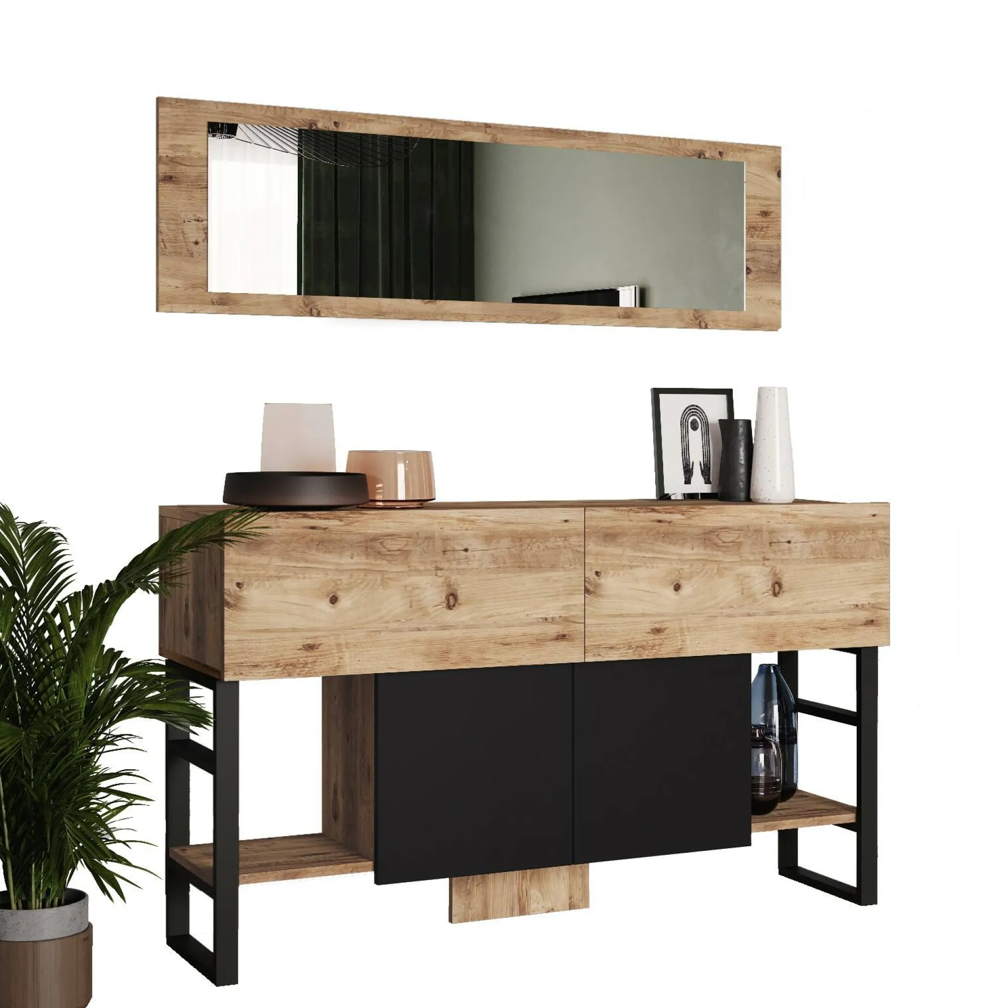 Consolle Alleghe, 139x43 h84 cm,<Dmora Hot