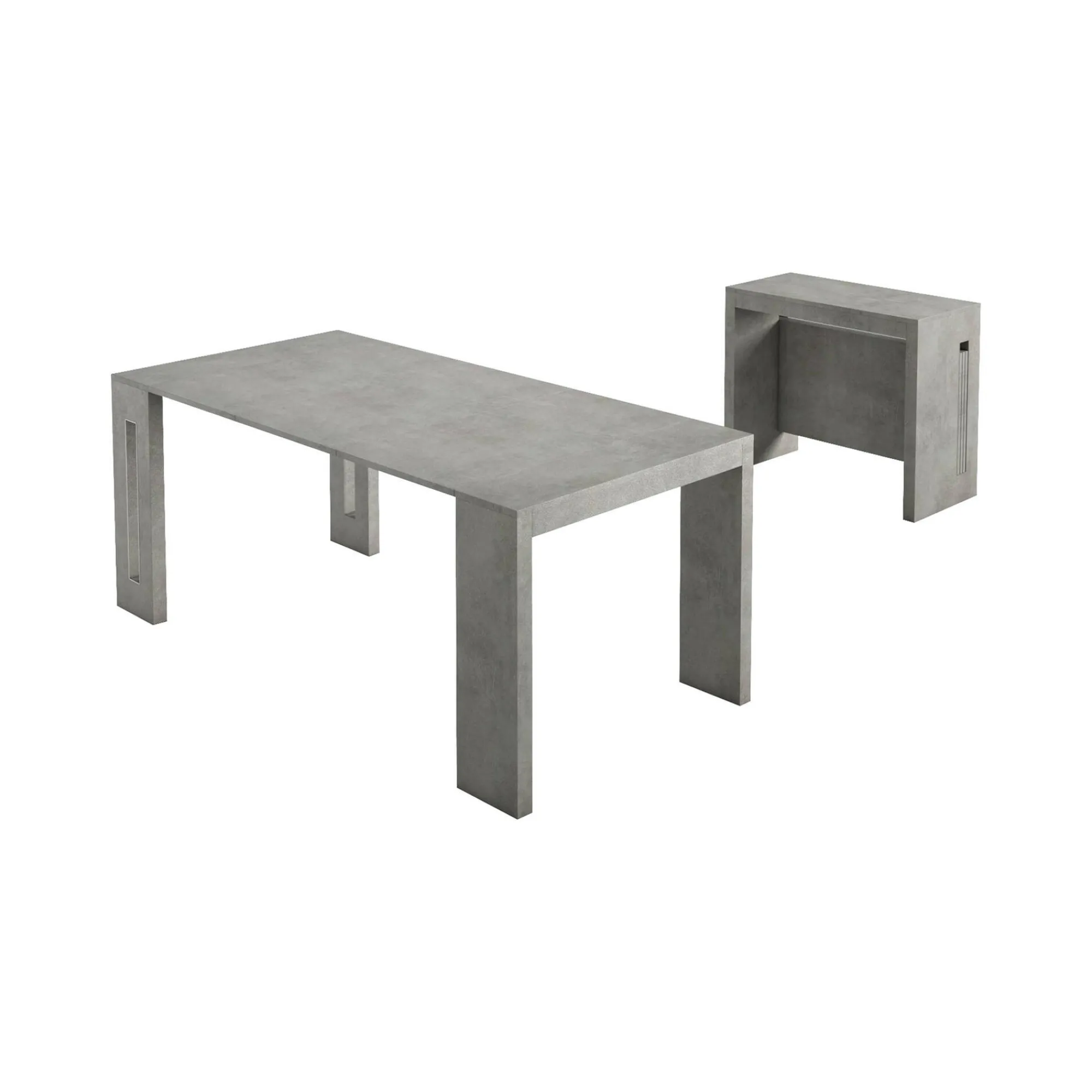 Consolle allungabile Akam, 186x80h76 cm,<Dmora Best