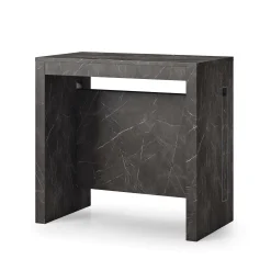 Consolle allungabile Akam, 186x80h76 cm, Marmo<Dmora Flash Sale