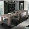 Consolle allungabile Anello, cm 51/300x90h77, Olmo perla<Dmora Online