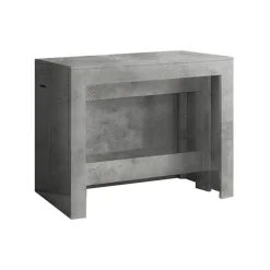 Consolle allungabile Anello, cm 51/300x90h77, Marmo<Dmora Clearance