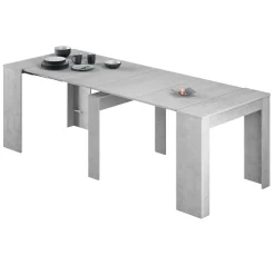 Consolle allungabile Dpanozz, 90/237x51h78 cm,<Dmora New