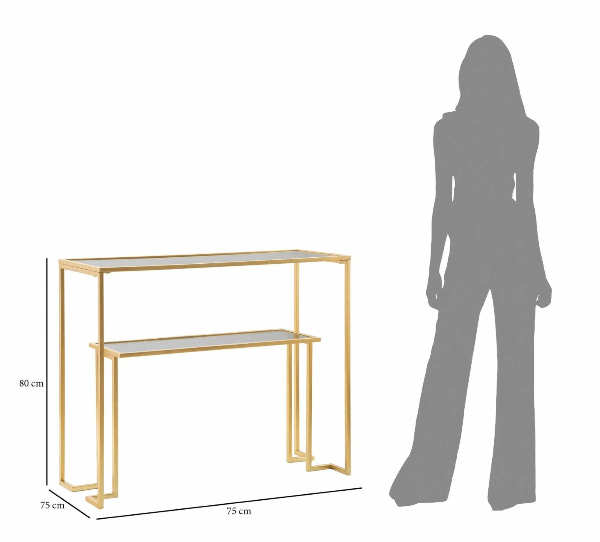 Consolle Jackson, 100x35 h80 cm,<Dmora Fashion