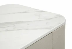 Consolle Ronda, Crema e Oro, 100x40 h80 cm<Dmora Best Sale