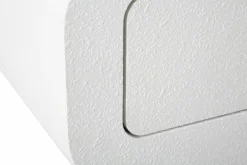 Consolle Tomato, 110x40 h80 cm, Bianco e Oro<Dmora New