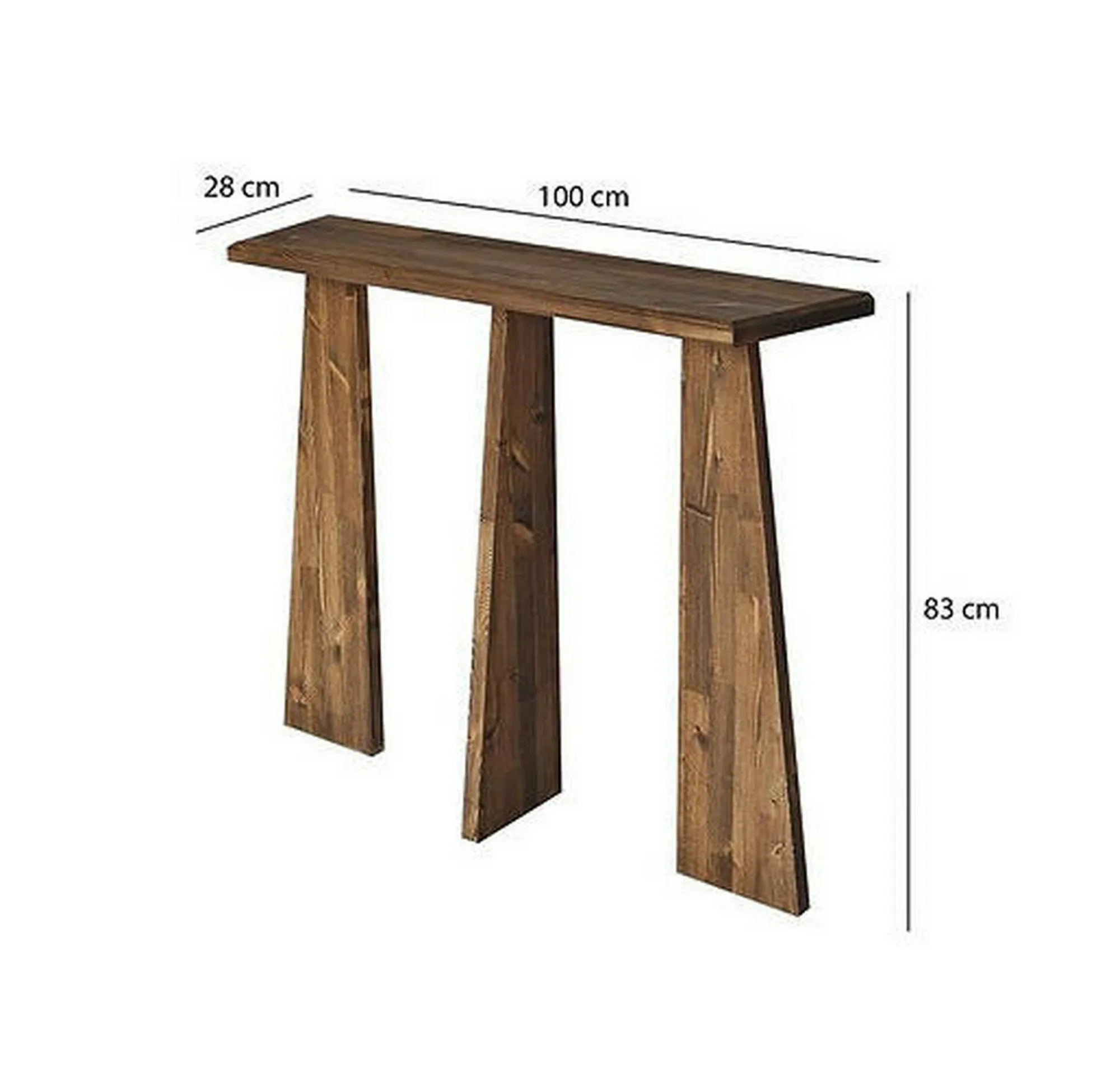 Consolle TomoeGozen, 100x28h83 cm,<Dmora Shop