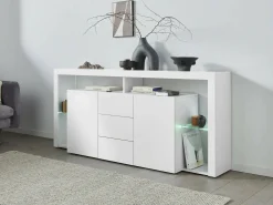 Credenza Aba, 180x40h80 cm, lucido<Dmora Best