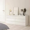 Credenza Abacadabra, 154x50 h70 cm, Bianco<Dmora Cheap