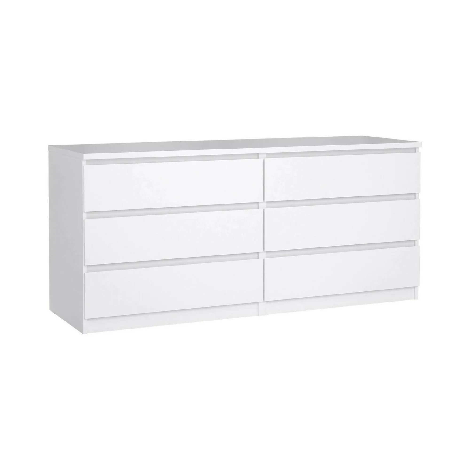 Credenza Abacadabra, 154x50 h70 cm, Bianco<Dmora Cheap