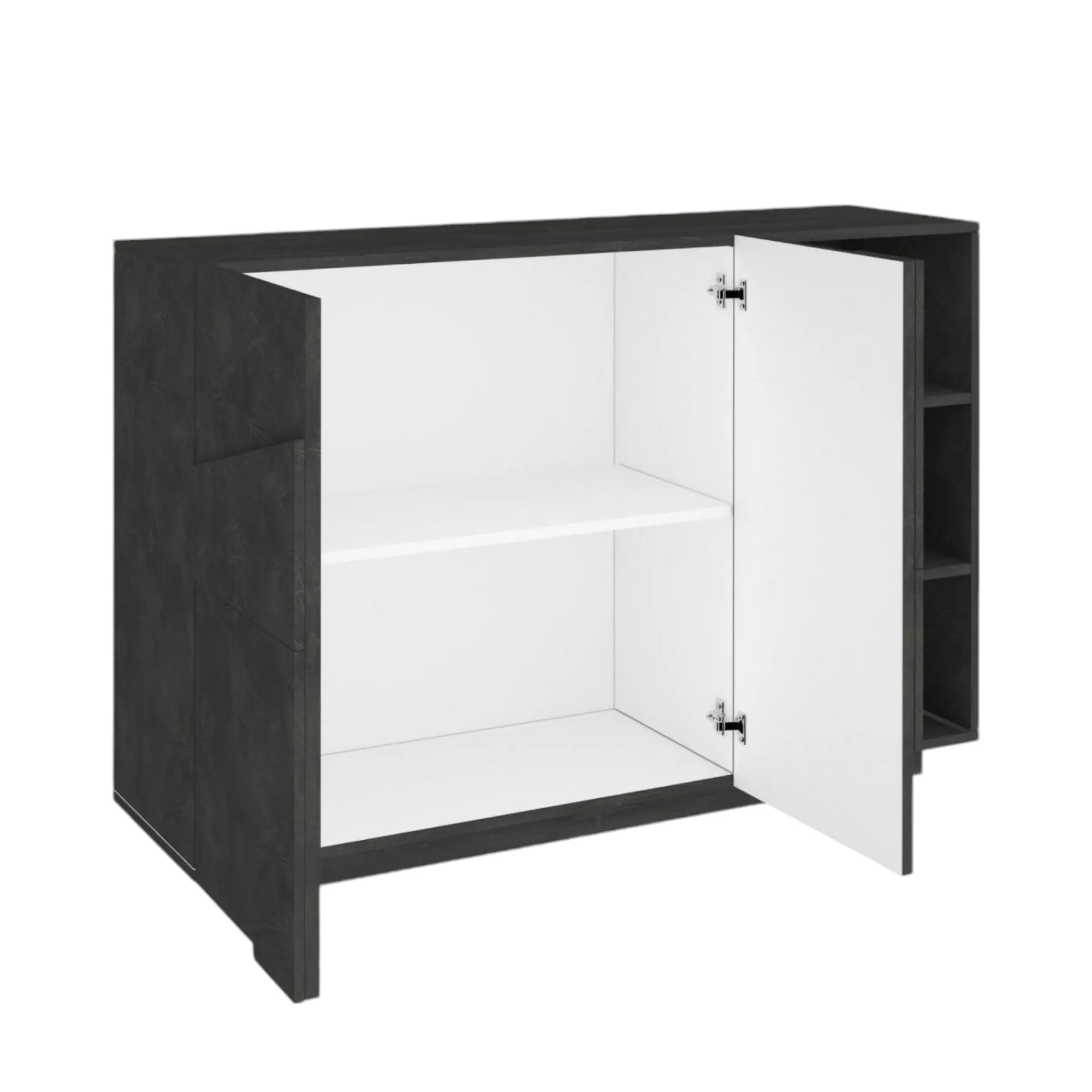 Credenza Acab, cm 121x38h86,<Dmora New