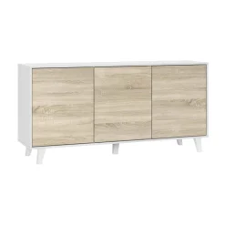 Credenza Acrolorum, 154x40h75 cm, e Rovere<Dmora Cheap