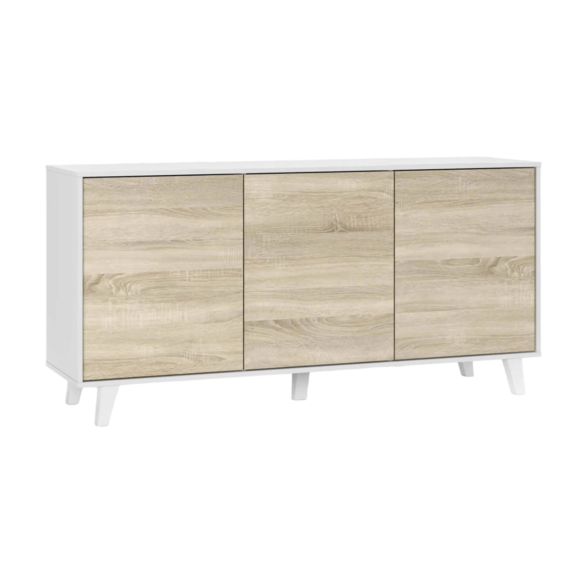 Credenza Acrolorum, 154x40h75 cm, e Rovere<Dmora Cheap