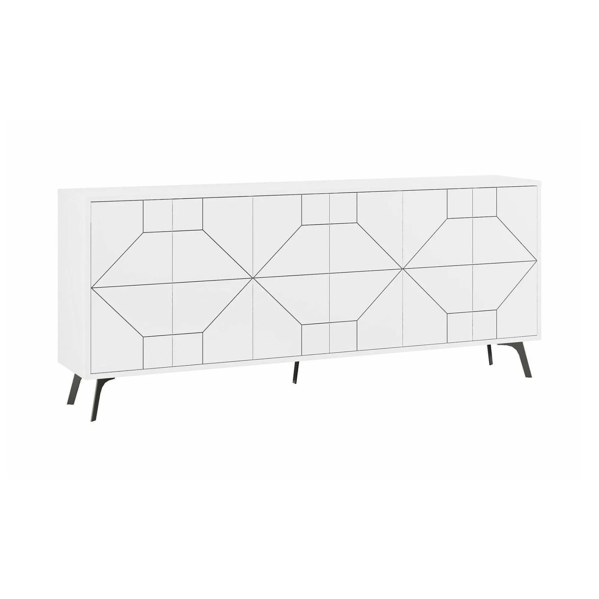 Credenza Africo, 184x35h77 cm,<Dmora Best