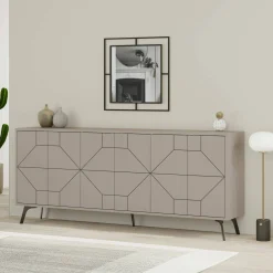 Credenza Africo, 184x35h77 cm,<Dmora Best Sale