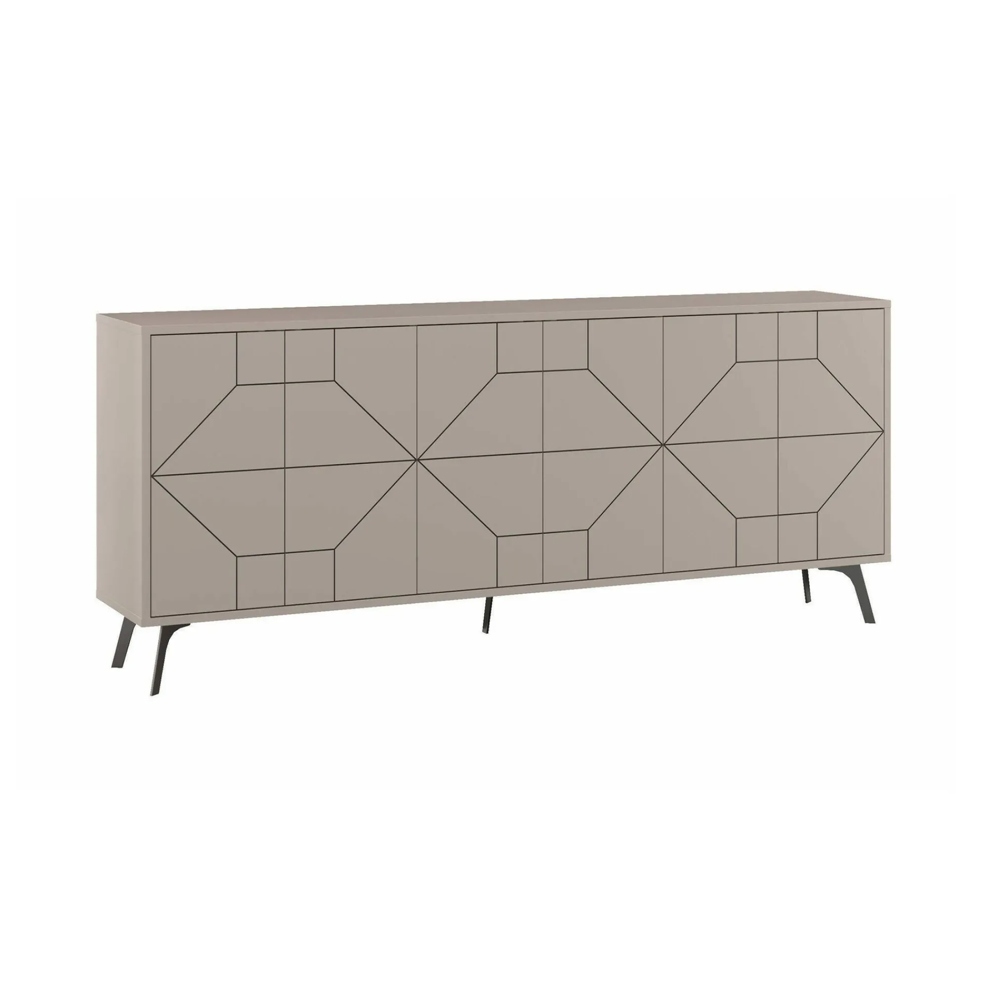 Credenza Africo, 184x35h77 cm,<Dmora Best Sale