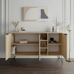 Credenza Alin, 142x36h83 cm,<Dmora Best Sale