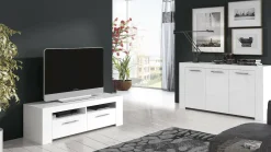 Credenza Amaculi, 144x42h80 cm,<Dmora Discount