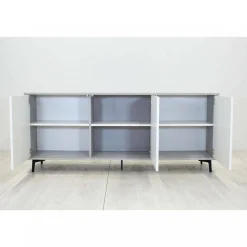 Credenza Aminda, 184x45h77 cm,<Dmora Fashion