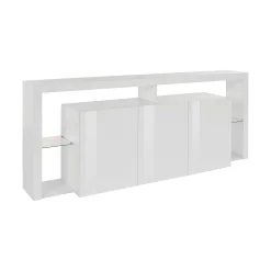 Credenza Andaleiv, Credenza moderna, lucido<Dmora Shop