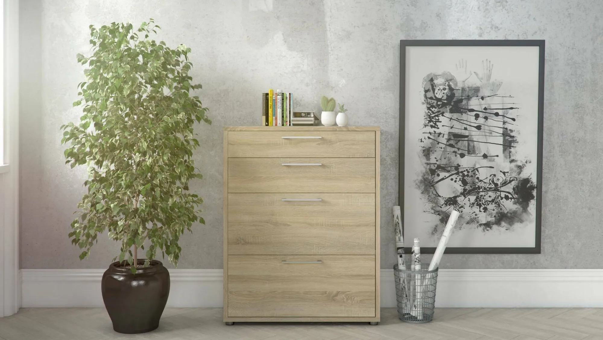 Credenza Anghiari, 89x40 h113 cm,<Dmora Sale