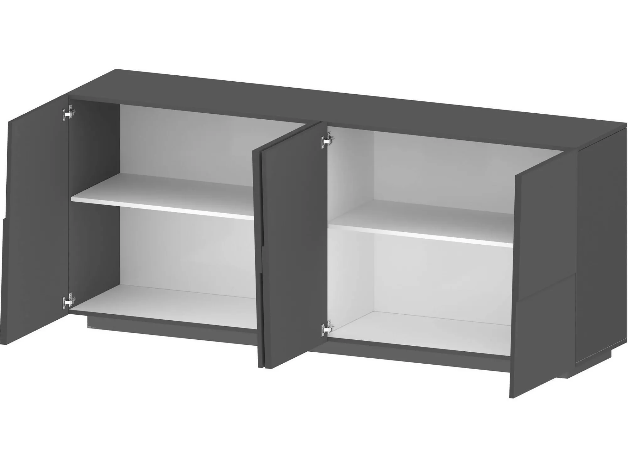 Credenza Arda, 200x44h86 cm,<Dmora Cheap
